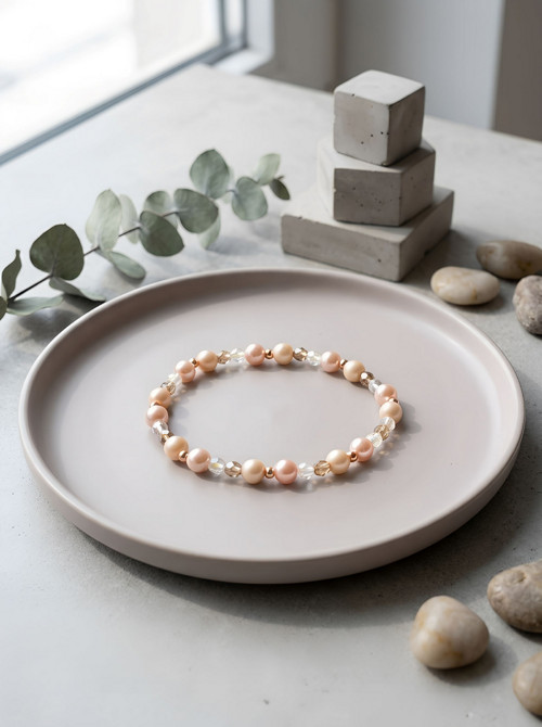 Moni dámský náramek perličky P11