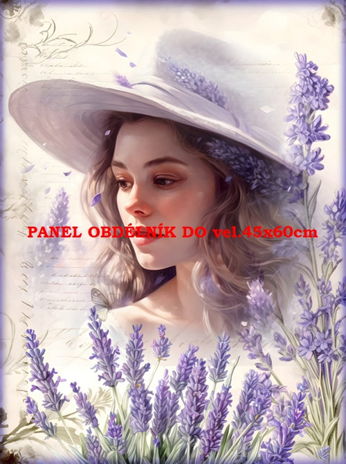 Bavlněný panel 7x10 cm — foto 1