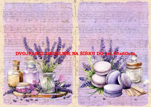 Bavlněný panel 7x10 cm — foto 1