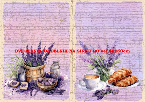 Bavlněný panel 7x10 cm