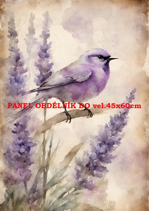Bavlněný panel 7x10 cm — foto 1
