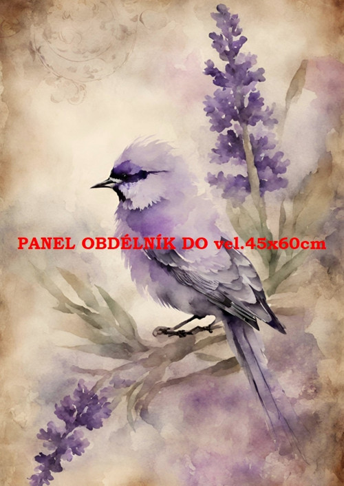 Bavlněný panel 7x10 cm