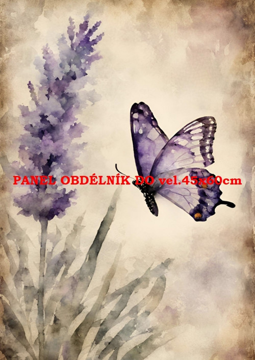 Bavlněný panel 7x10 cm — foto 1