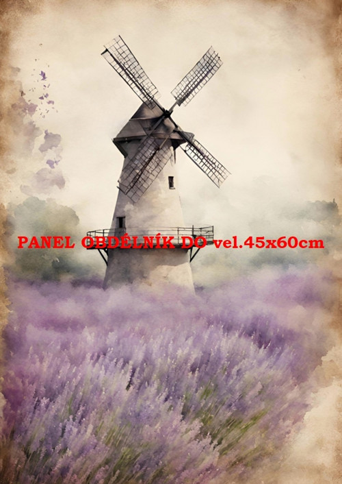 Bavlněný panel 7x10 cm — foto 1