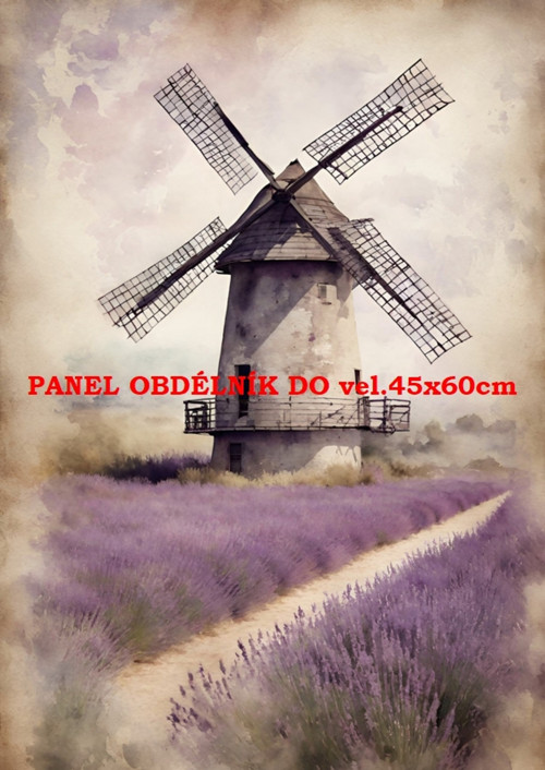 Bavlněný panel 7x10 cm — foto 1