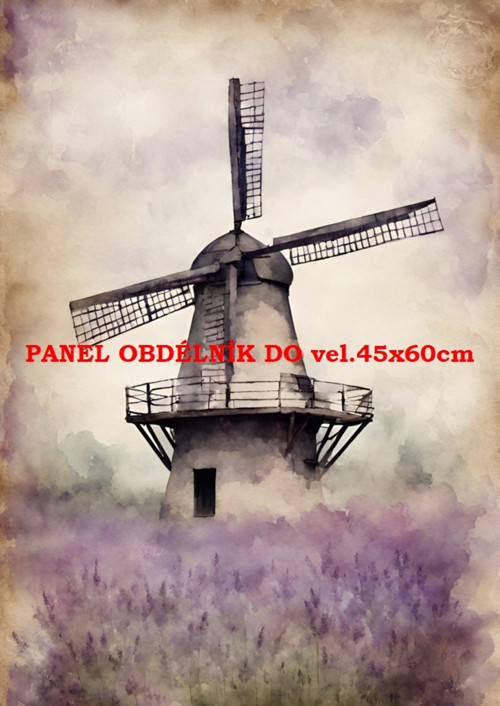 Bavlněný panel 7x10 cm