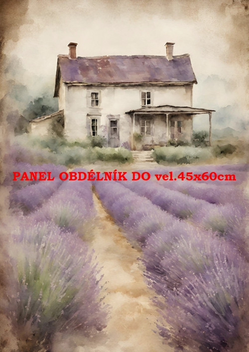 Bavlněný panel 7x10 cm