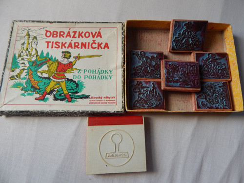 Obrázková tiskárnička-Z pohádky do pohádky-razítka