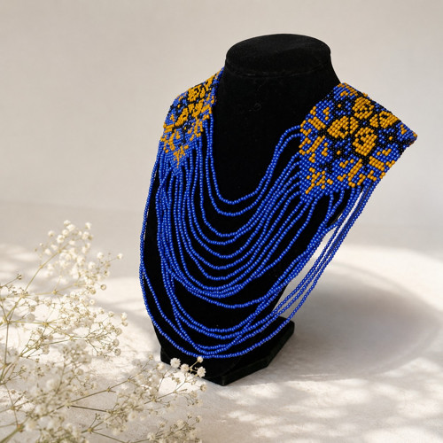 Náhrdelník "Deep Blue" — foto 1