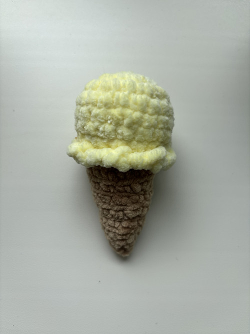 Ručně háčkovaná zmrzlina
