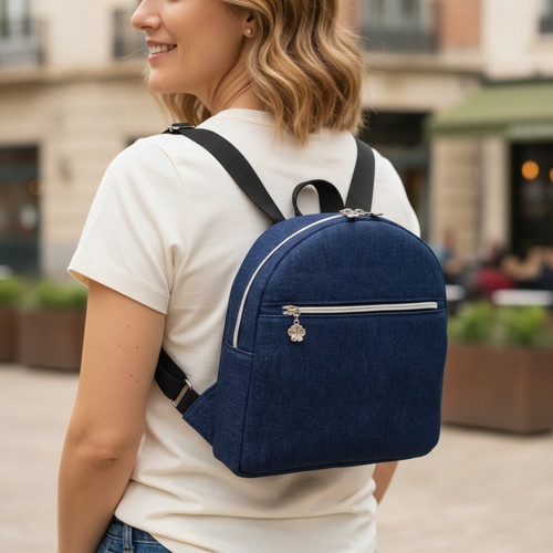 Batoh Lela Denim Blue