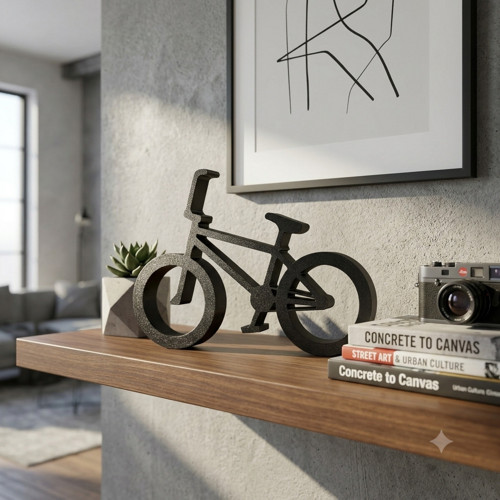 Designová interiérová figurka Kolo BMX 200x140 mm