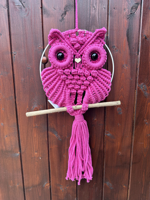 Macrame sova