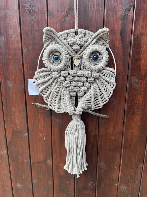 Macrame sova