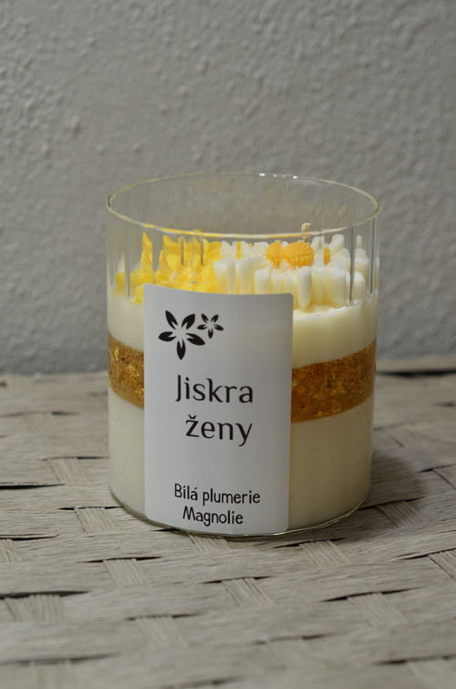Sójová svíčka Jiskra ženy