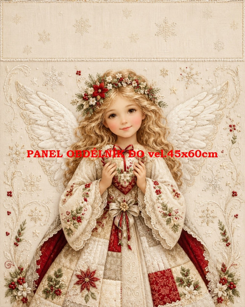 Bavlněný panel 7x10 cm — foto 1