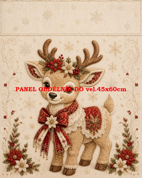 Bavlněný panel 7x10 cm