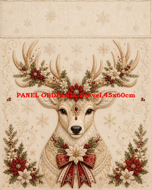 Bavlněný panel 7x10 cm