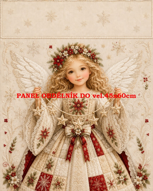 Bavlněný panel 7x10 cm — foto 1