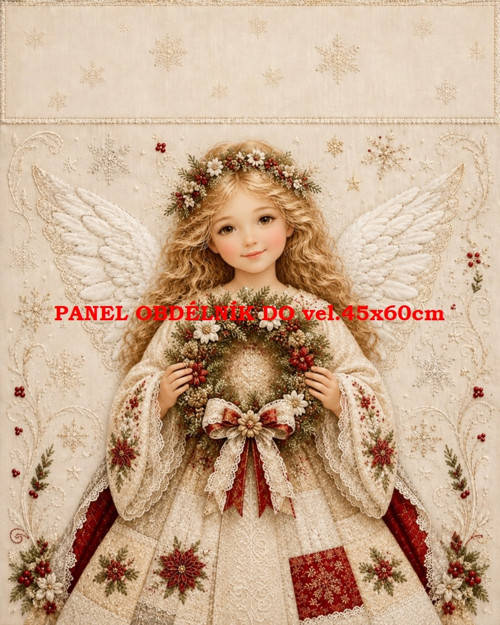 Bavlněný panel 7x10 cm
