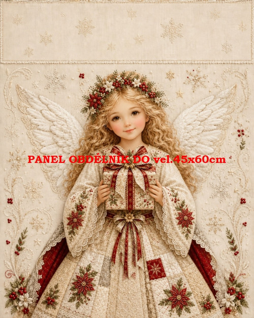 Bavlněný panel 7x10 cm
