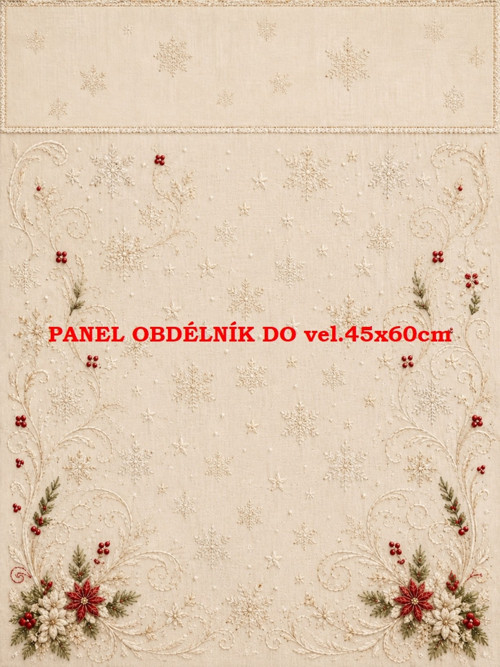 Bavlněný panel 7x10 cm