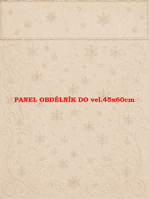 Bavlněný panel 7x10 cm