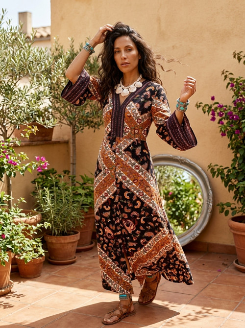 Šaty boho famózní — foto 1