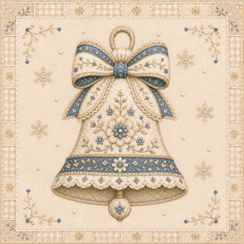 Bavlněný panel 10x10 cm
