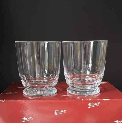 Moser 2x křišťálová sklenice Mozart 370ml, značeno