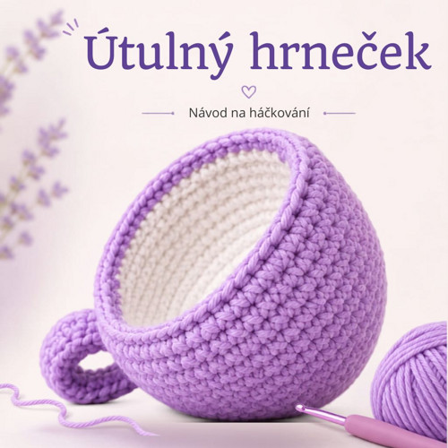 PDF Návod: Háčkovaný Útulný hrneček
