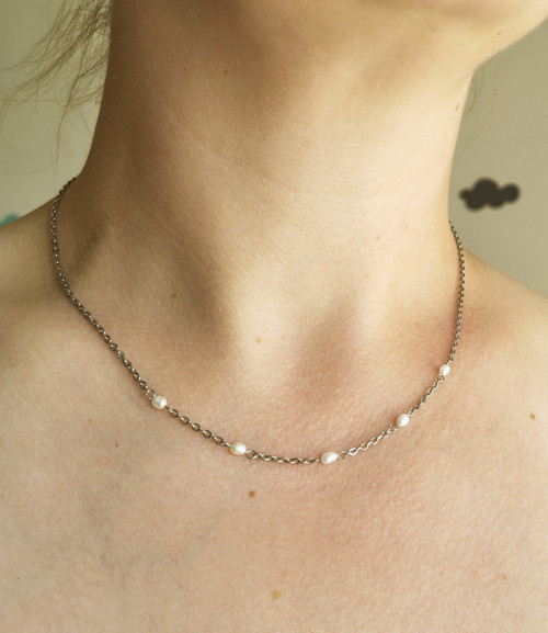Petite Pearl Necklace