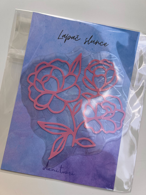 Lapač slunce - pivoňka