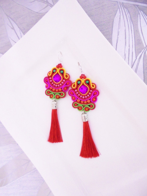 Soutache nausnice