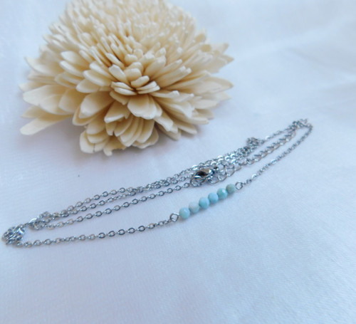 Larimar - náhrdelník