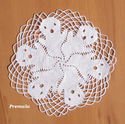 Dečka do lapače 23 cm bílá — foto 1