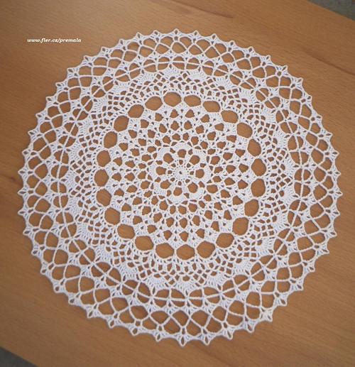 Dečka do lapače snů 23 cm bílá