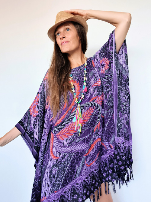 Tunika Boho Maxi Uni — foto 1