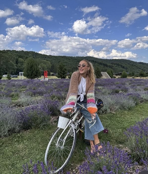 Luxusný mohérový cardigán LUCY