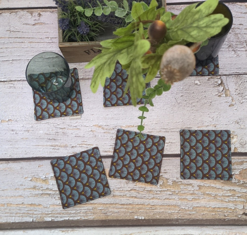 Textilní podtácky - vzor 6 — foto 1