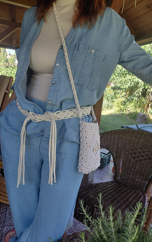 Boho pásek se střásněmi na míru