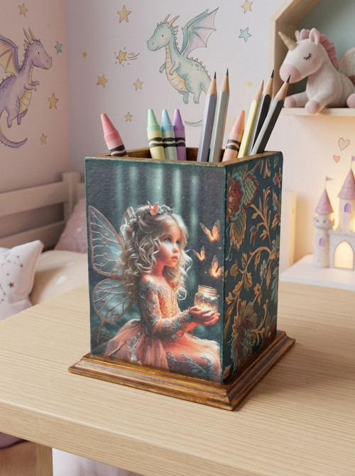 Stojánek na tužky- Kouzelná víla