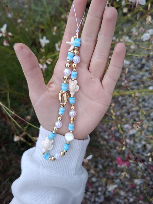 Phonecharm"modrý mořský svět" — foto 1