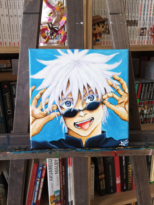 Obraz Anime 20x20 Akrylová malba