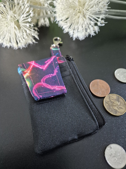 Mini peněženka srdička