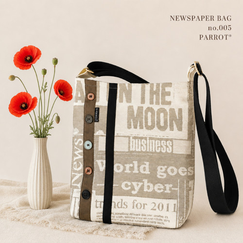 NEWSPAPER bag no.005 PARROT — foto 1