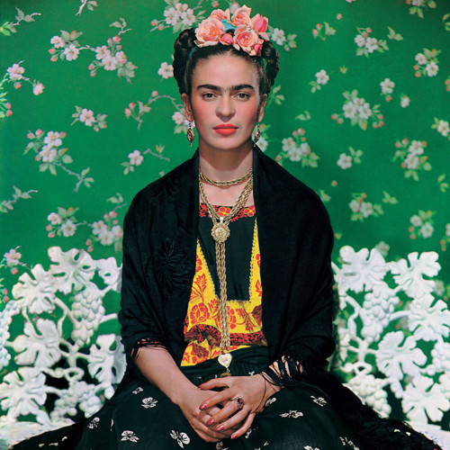 Panel bavlněný 30x30 cm: Frida Kahlo