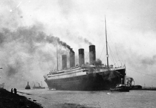 Panel bavlněný 16x11 cm: Titanic — foto 1