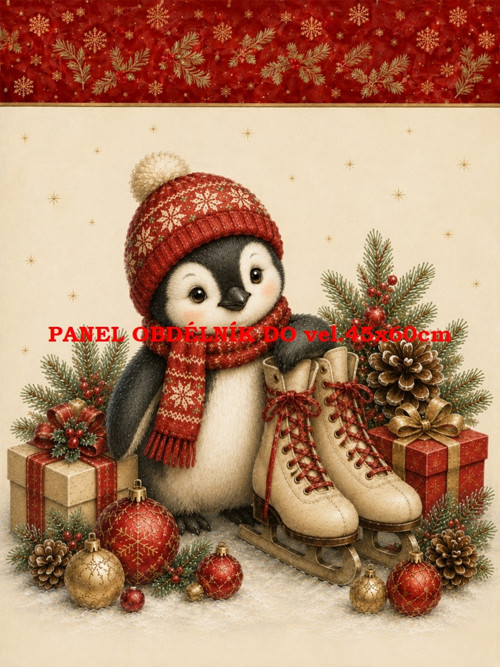 Bavlněný panel 7x10 cm