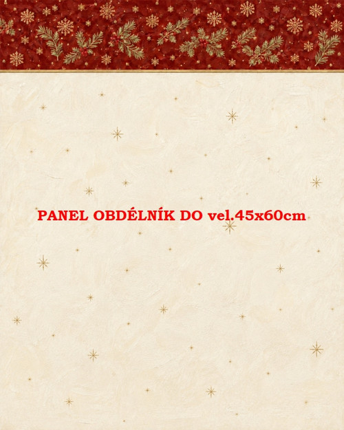 Bavlněný panel 7x10 cm